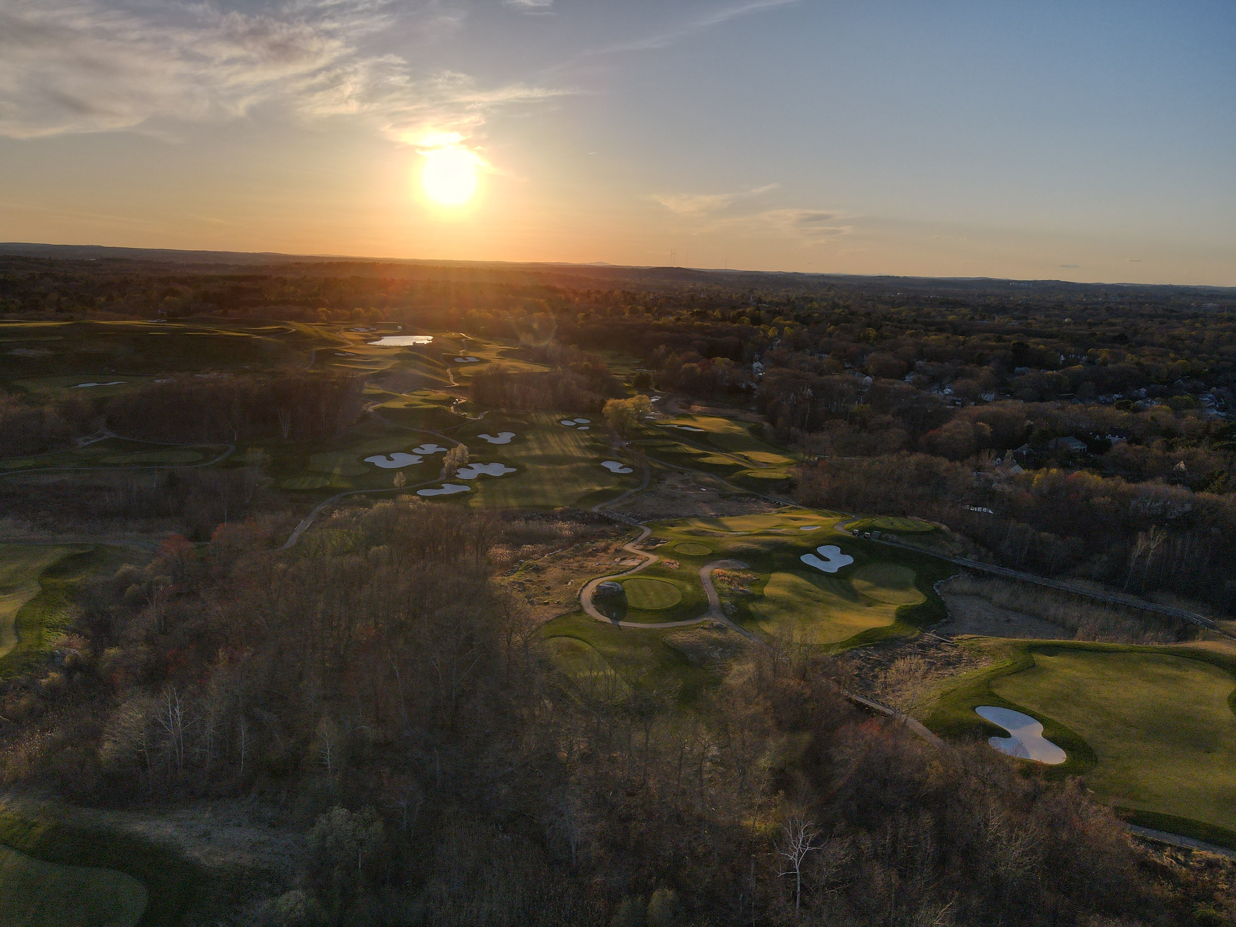 Granite Links Golf Club drone image