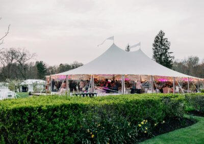 sperry tent farm wedding venue