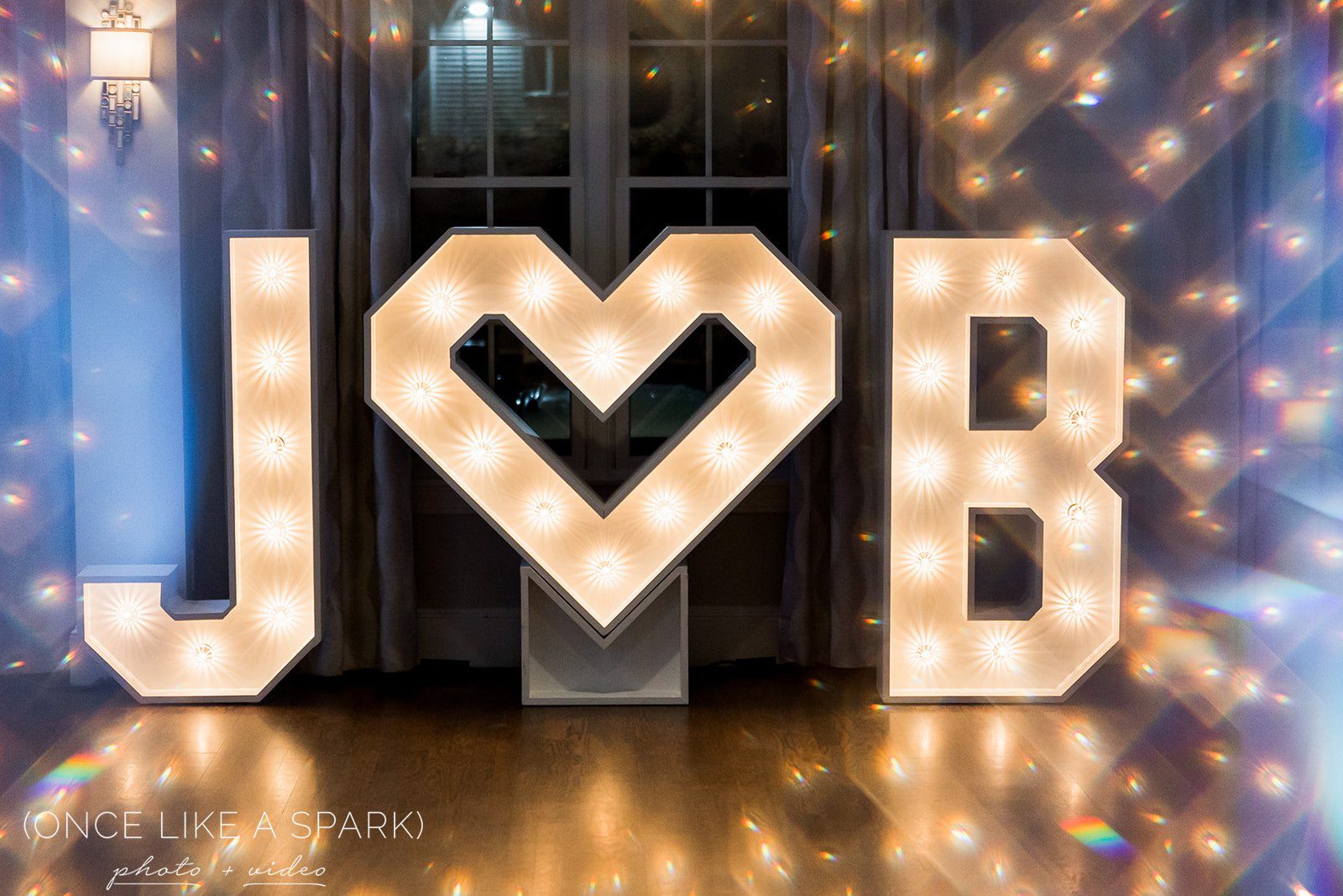 wedding marquee letters
