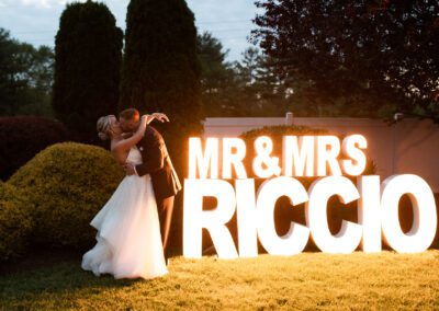 mr mrs marquee lights